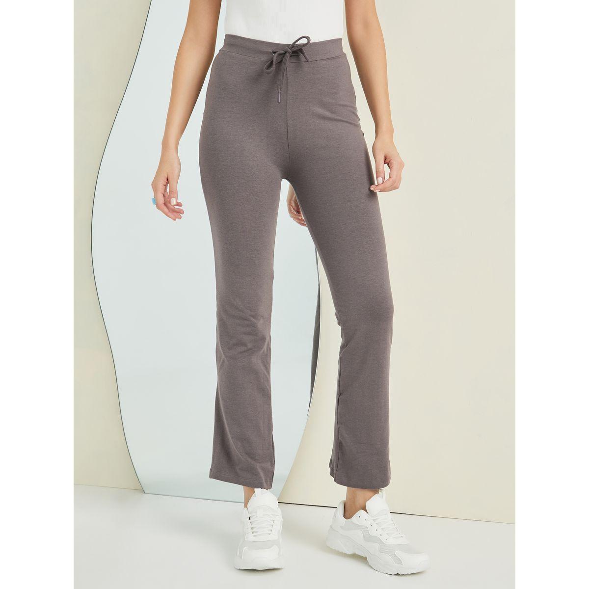 Styli Solid Slim Fit Jogger with Drawstring-women-clothing-bottoms-joggers-image-2