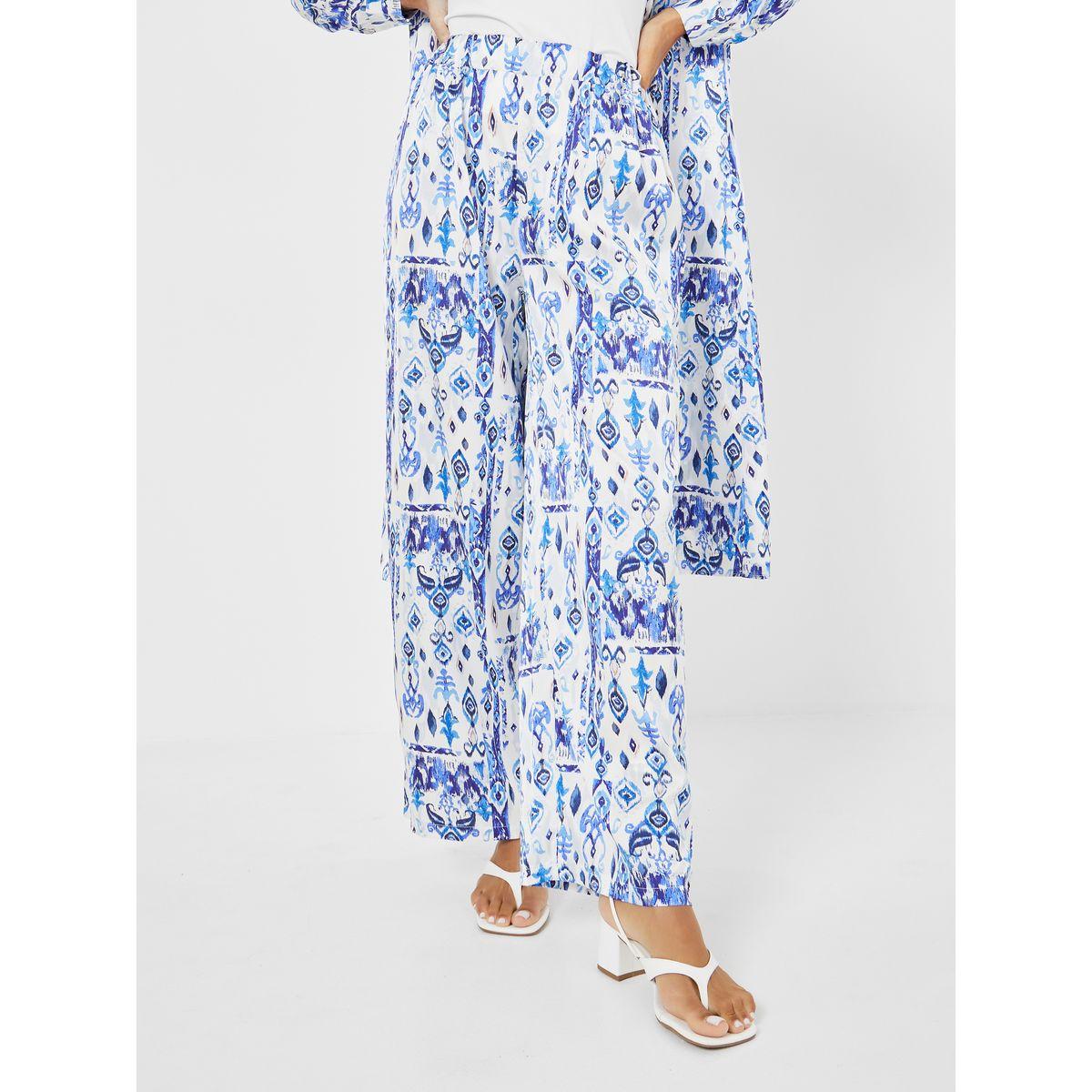 مجموعة من 3 ( بنطال، بلوزة كامي، بلوزة طويلة )-women-clothing-coordsets-image-3
