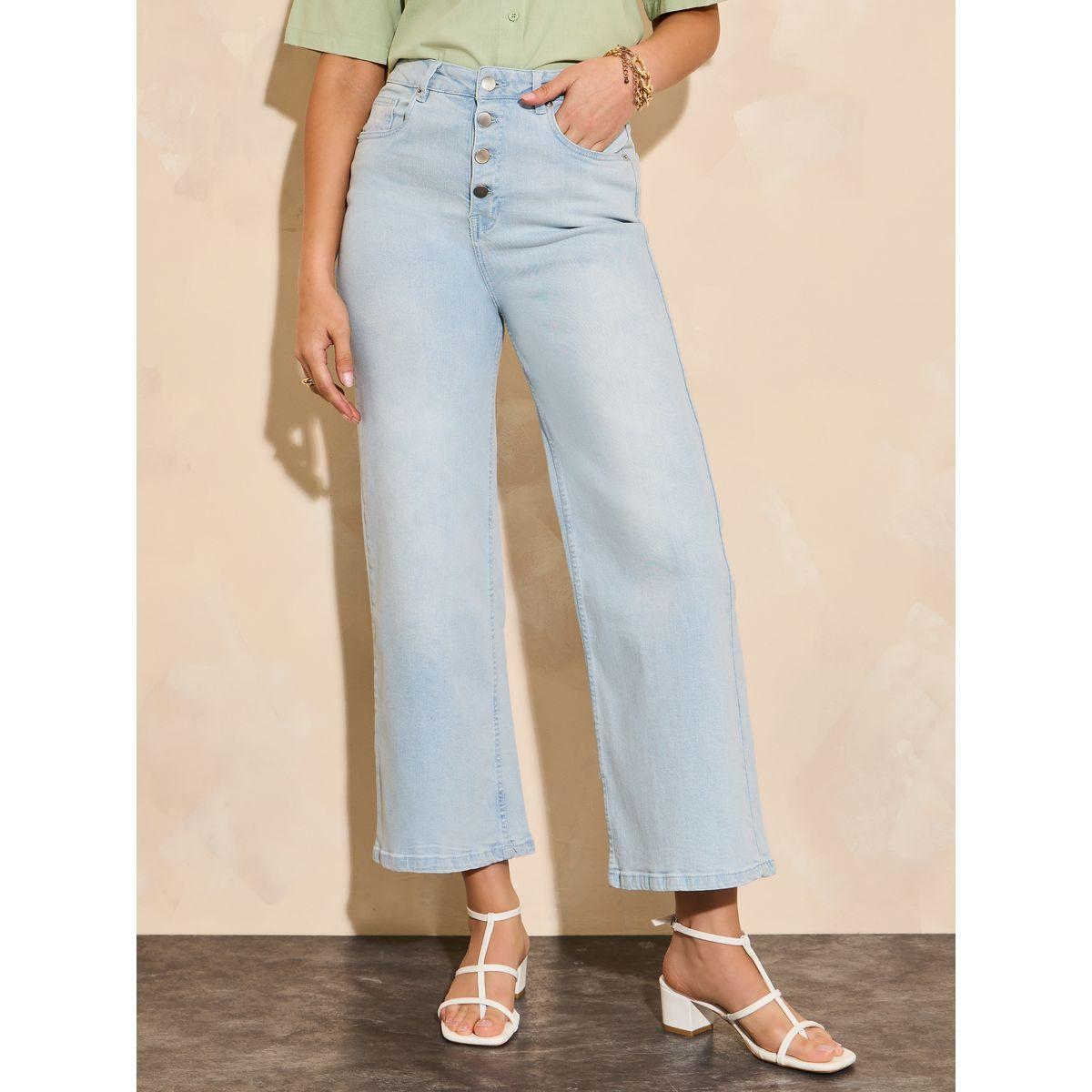 Styli High Rise Button-Fly Wide Leg Ankle Length Jeans-women-clothing-bottoms-jeans-image-2