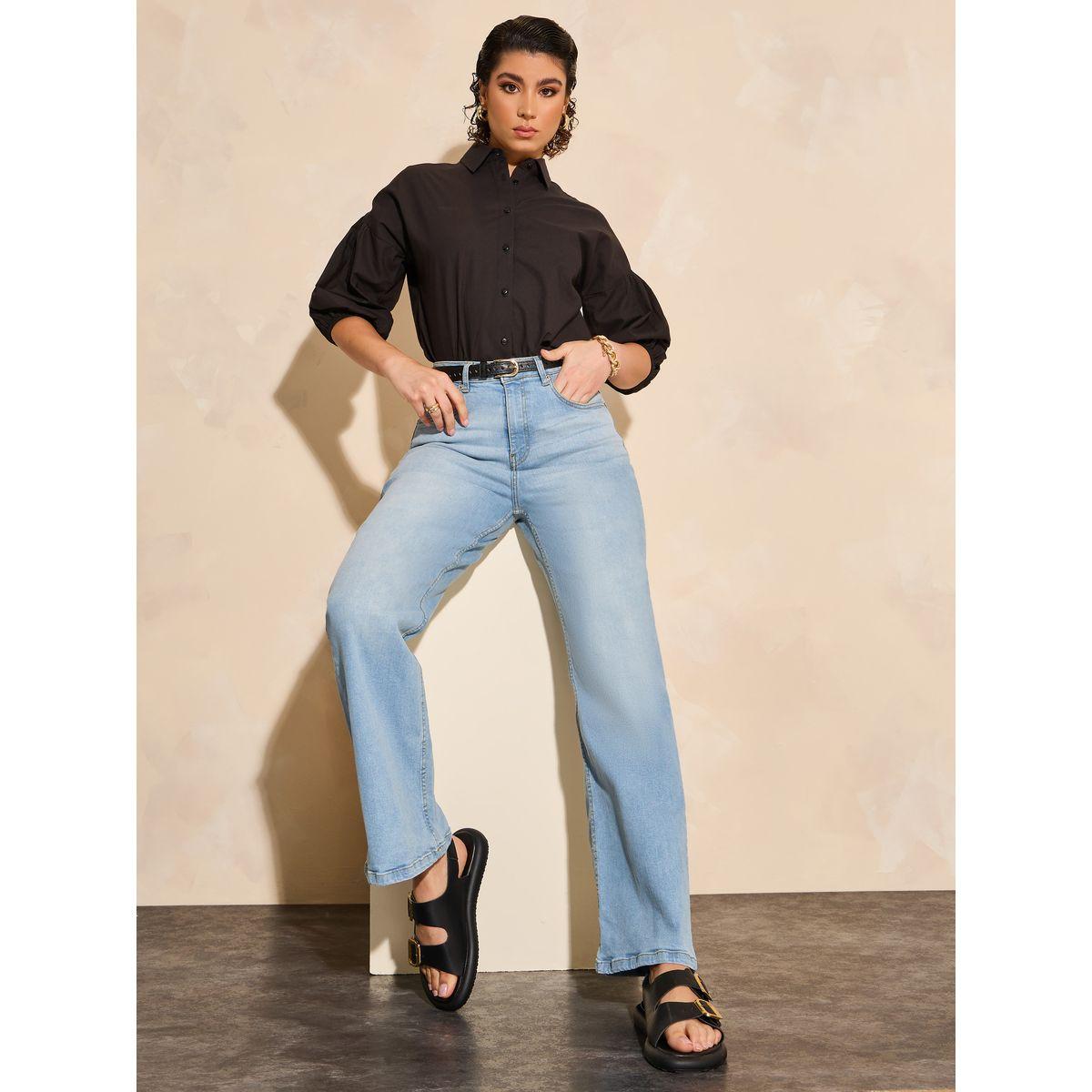 Styli High Rise Wide Leg Full Length Jeans-women-clothing-bottoms-jeans-image-1