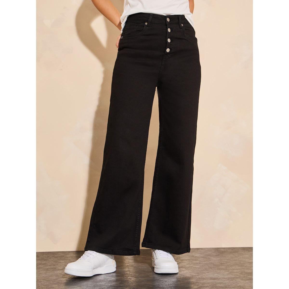 Styli High Rise Button-Fly Wide Leg Ankle Length Jeans-women-clothing-bottoms-jeans-image-2