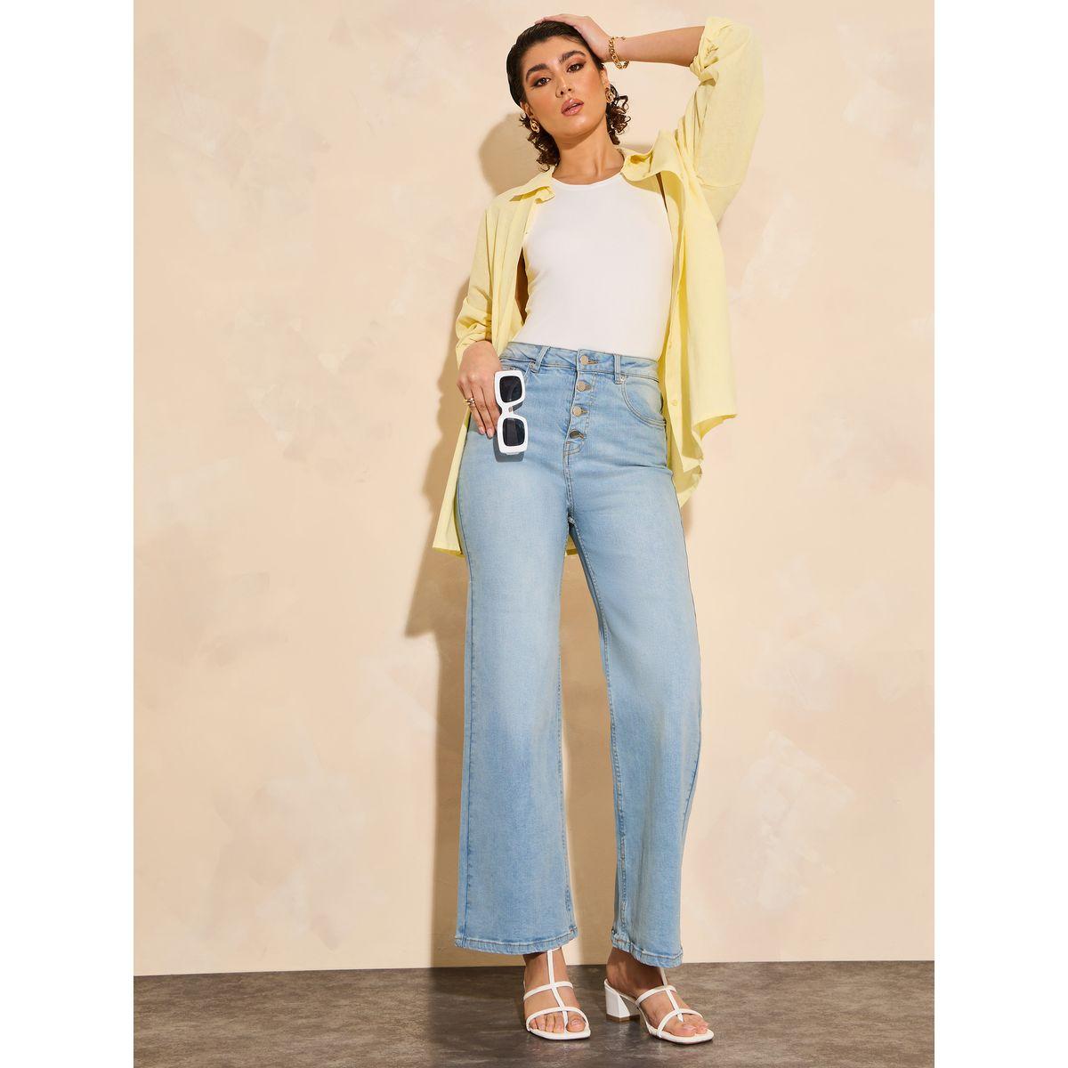 جينز بطول الكاحل وخصر عالي-women-clothing-bottoms-jeans-image-1