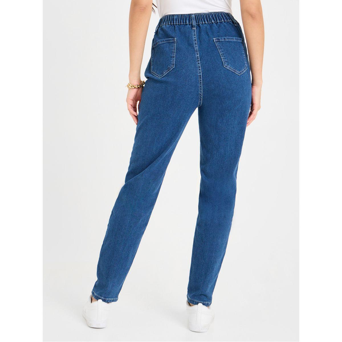 جينز بقصة موم وخصر عالي-women-clothing-bottoms-jeans-image-4