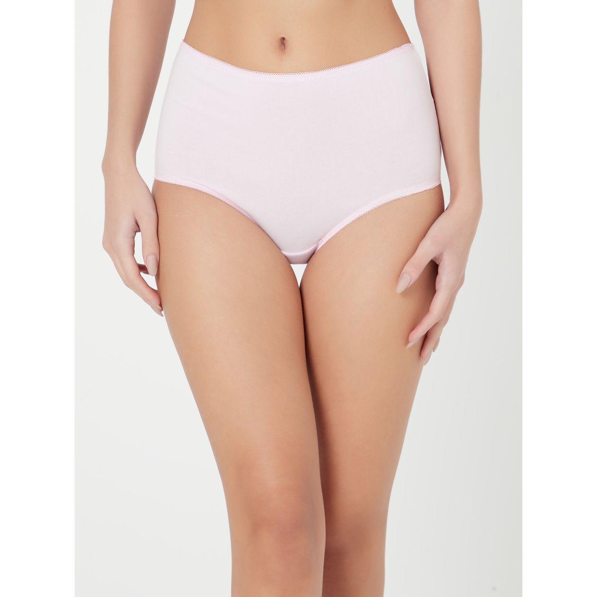 Styli Essentials Pack of 5 - Cotton Solid Full Brief-women-clothing-lingerie-panties-image-3