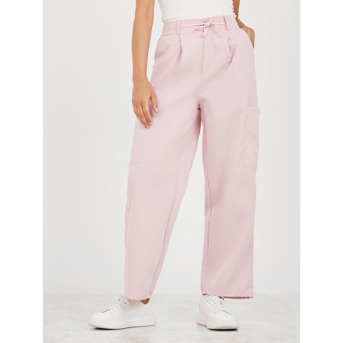 بنطال كارجو برباط خصر-women-clothing-bottoms-trousers-image-1