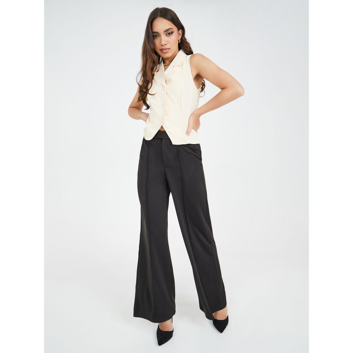 بنطال بقصة واسعة ودرزات-women-clothing-bottoms-trousers-image-2