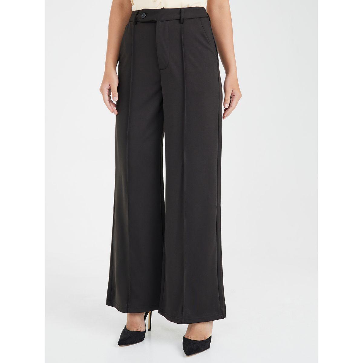 بنطال بقصة واسعة ودرزات-women-clothing-bottoms-trousers-image-3