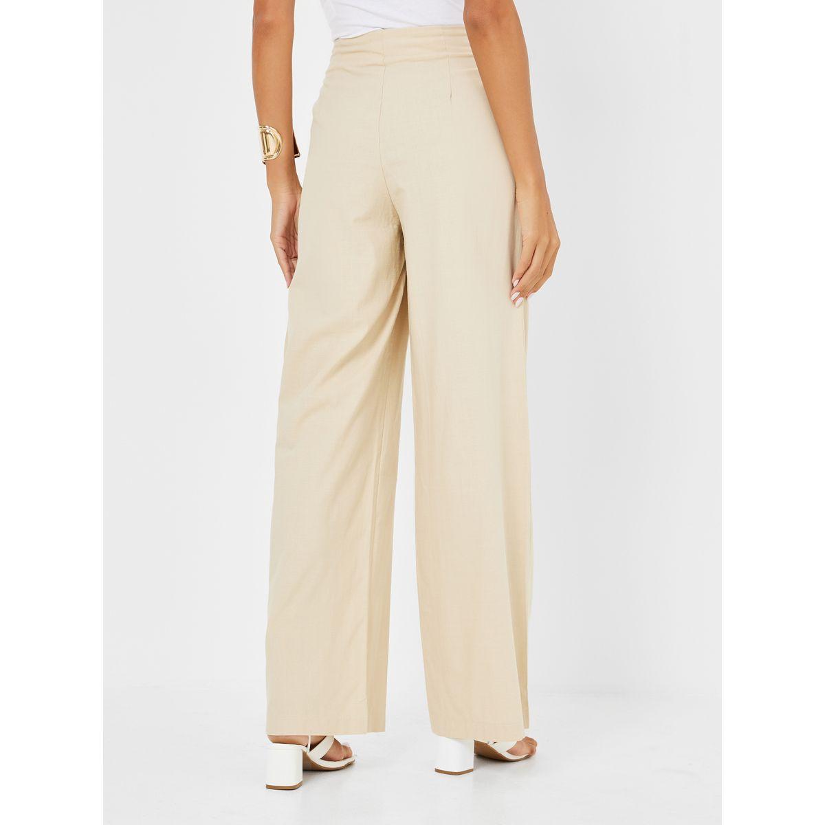 بنطال واسع الأرجل بخصر عالي-women-clothing-bottoms-trousers-image-4
