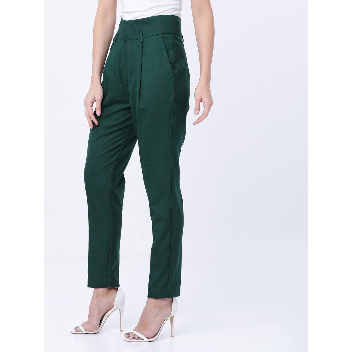 بنطال سادة بقصة عادية طوكيو توكيز × ستايلي-women-clothing-bottoms-trousers-image-6