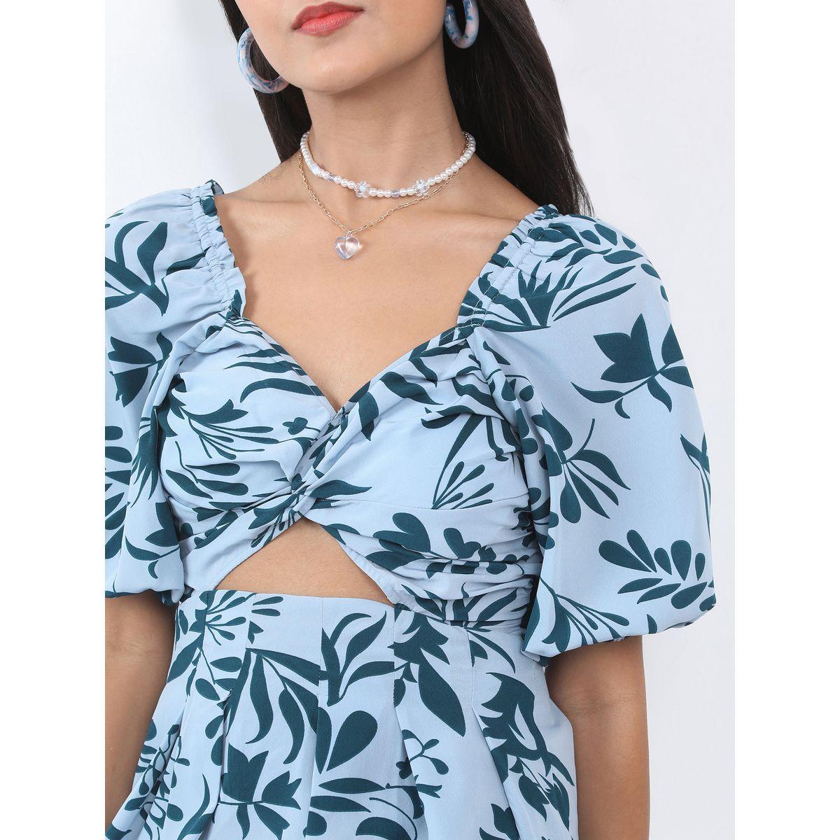 فستان سكاتر قصير مزين بفتحة كيتش × ستايلي-women-clothing-dresses-image-5