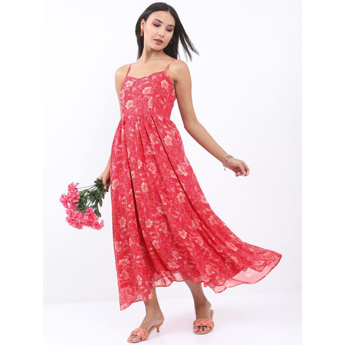 Ketch X Styli Floral Print Strappy A-Line Maxi Dress-women-clothing-dresses-image-1