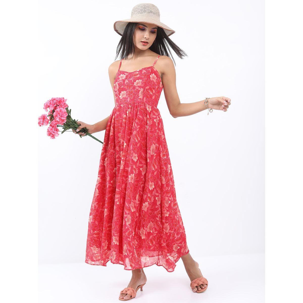 Ketch X Styli Floral Print Strappy A-Line Maxi Dress-women-clothing-dresses-image-2