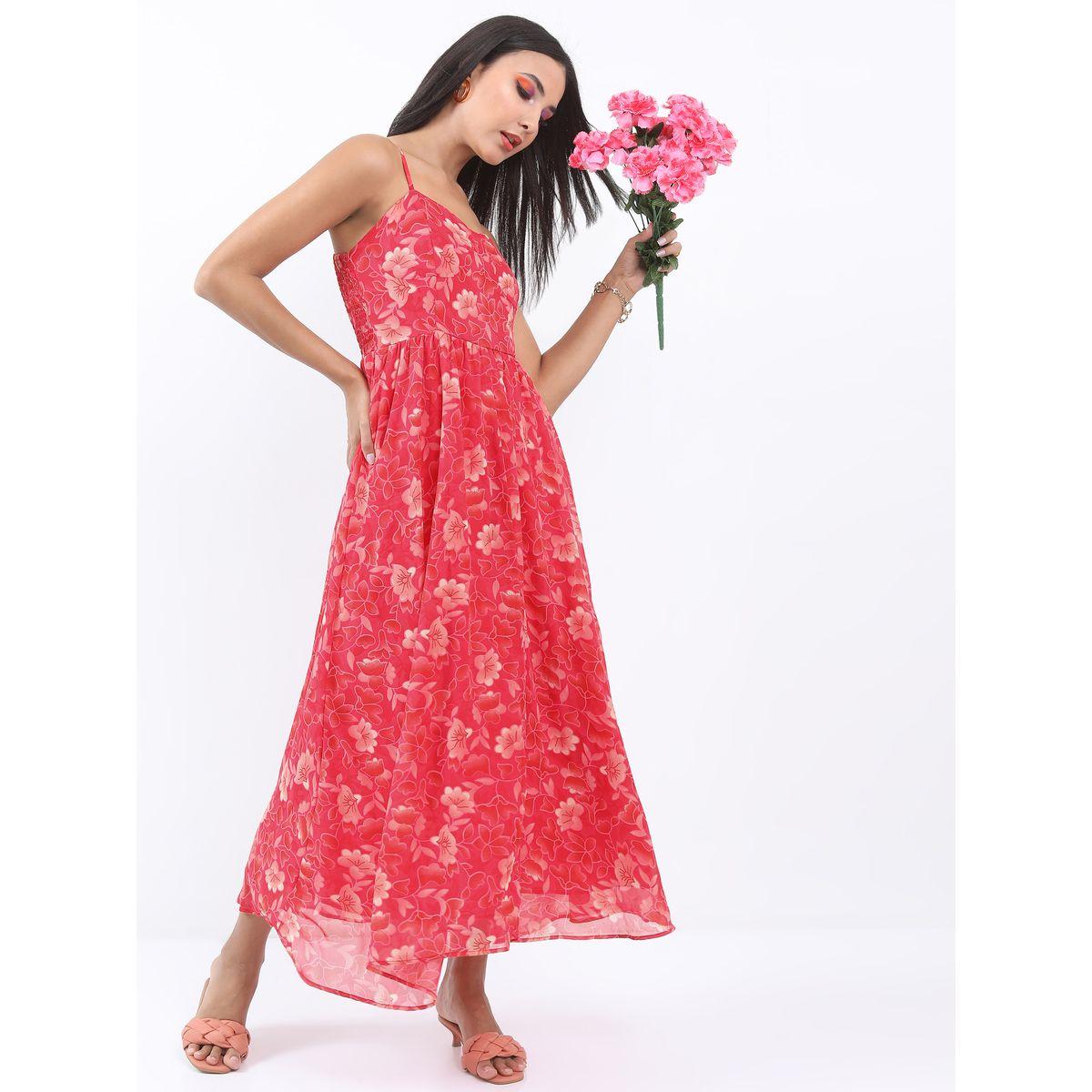Ketch X Styli Floral Print Strappy A-Line Maxi Dress-women-clothing-dresses-image-5