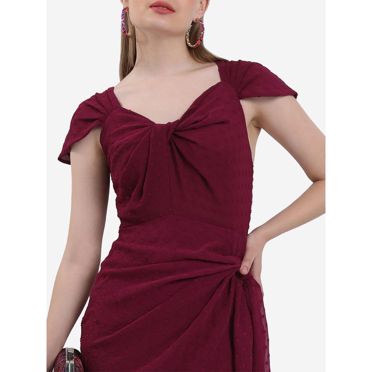 فستان قصير بنمط لف كيتش × ستايلي-women-clothing-dresses-image-4