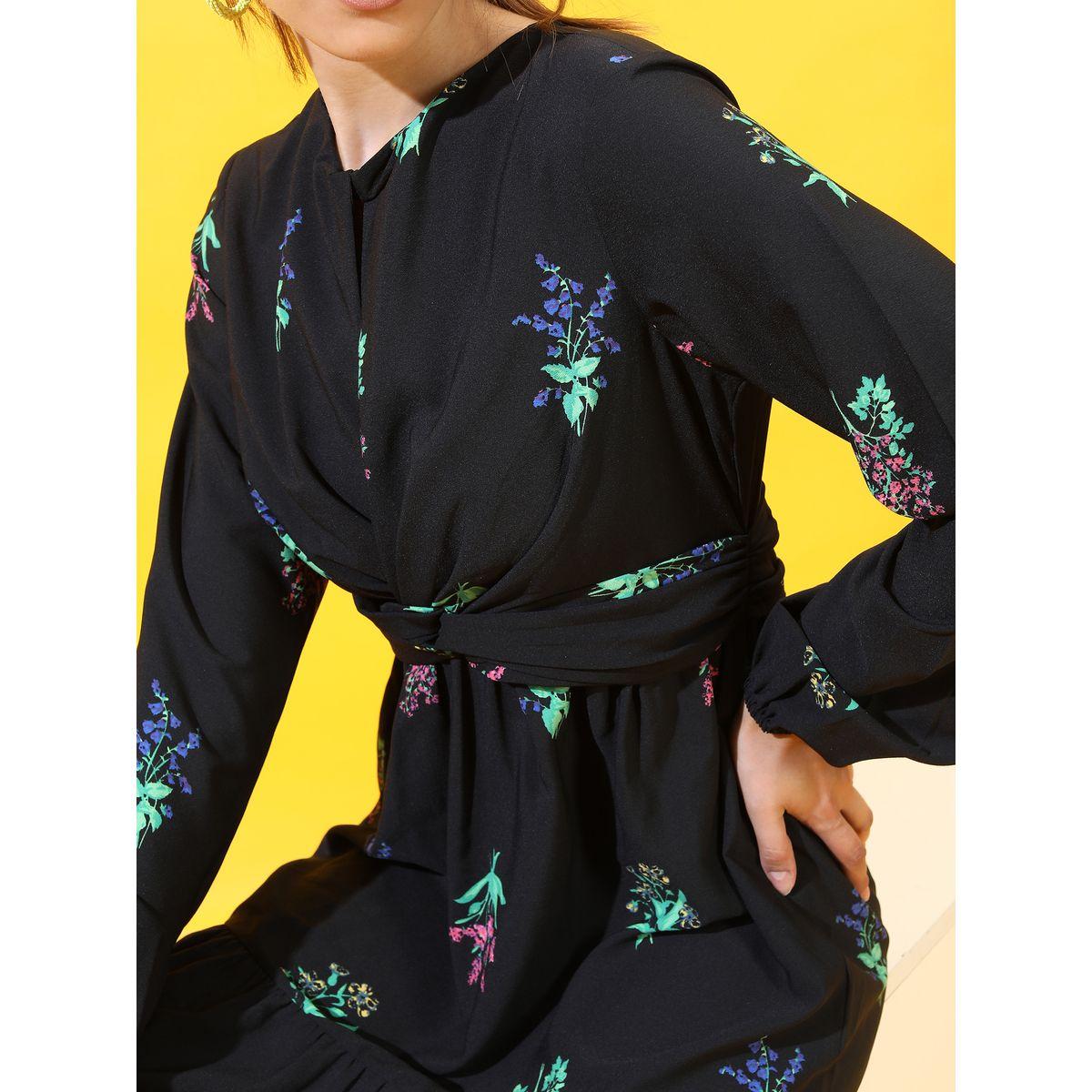 Tokyo Talkies X Styli Floral Print Tiered Midi Dress-women-clothing-dresses-image-4