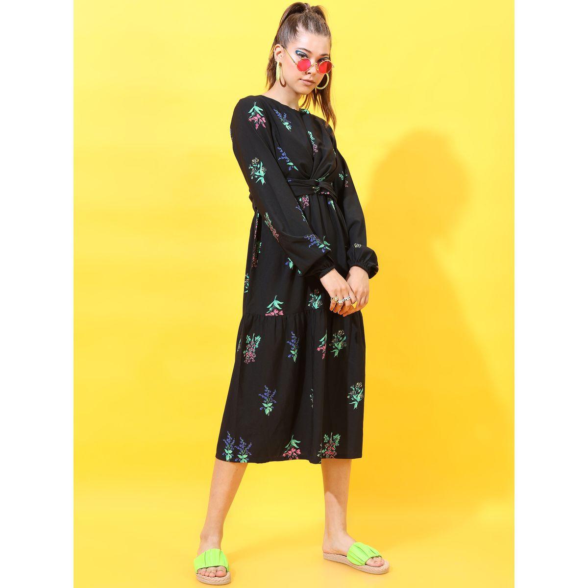 فستان ميدي مطبع بزهور طوكيو توكيز × ستايلي-women-clothing-dresses-image-6