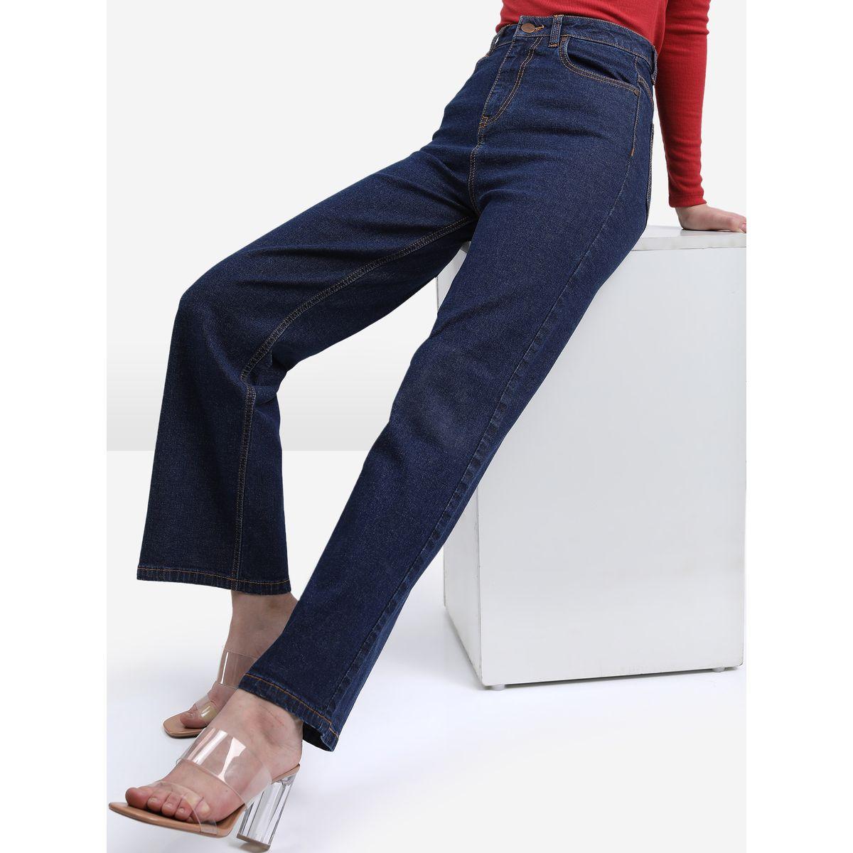 Ketch X Styli High Rise Flared Jeans-women-clothing-bottoms-jeans-image-1
