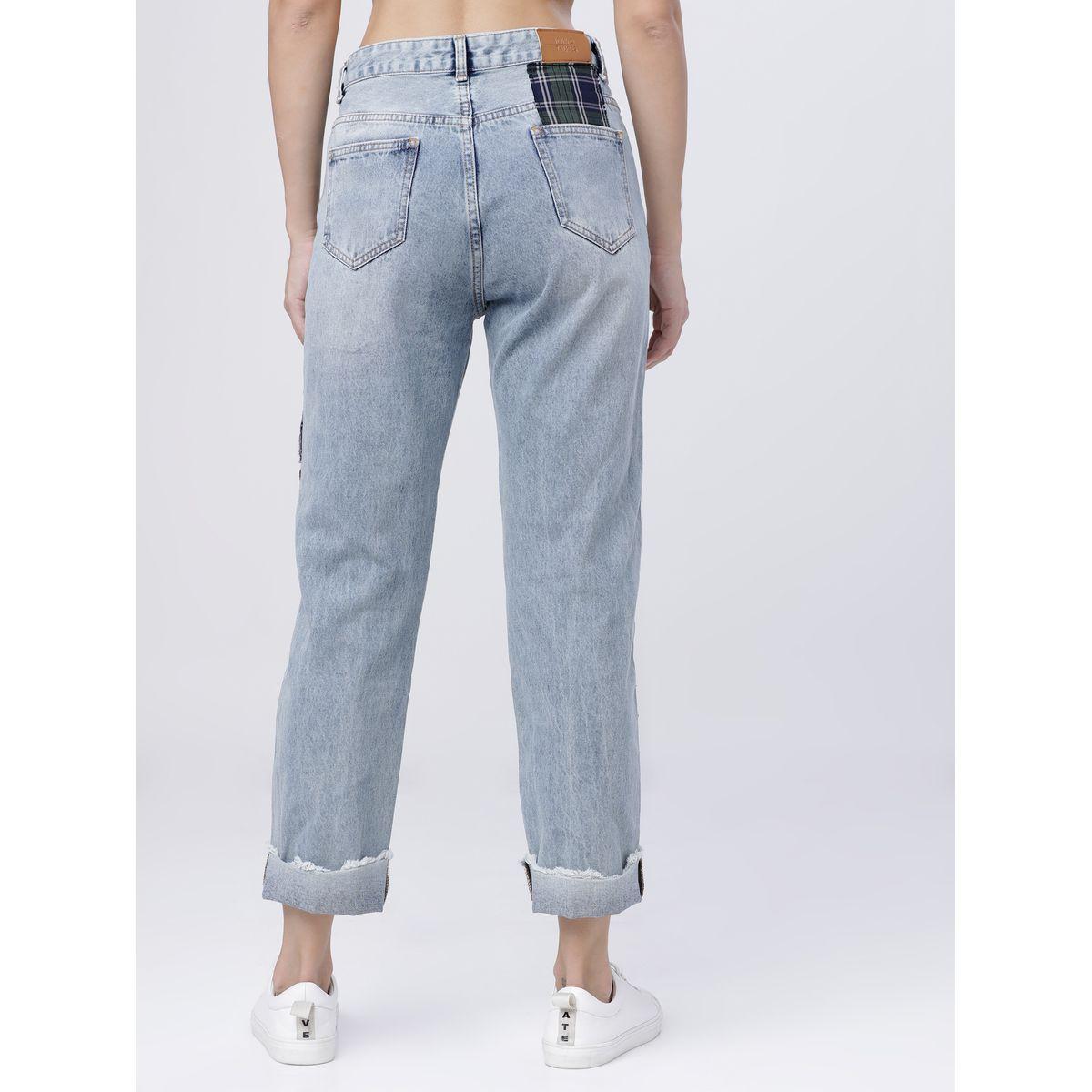 جينز بوي فريند بتفاصيل خياطة طوكيو توكيز × ستايلي-women-clothing-bottoms-jeans-image-4