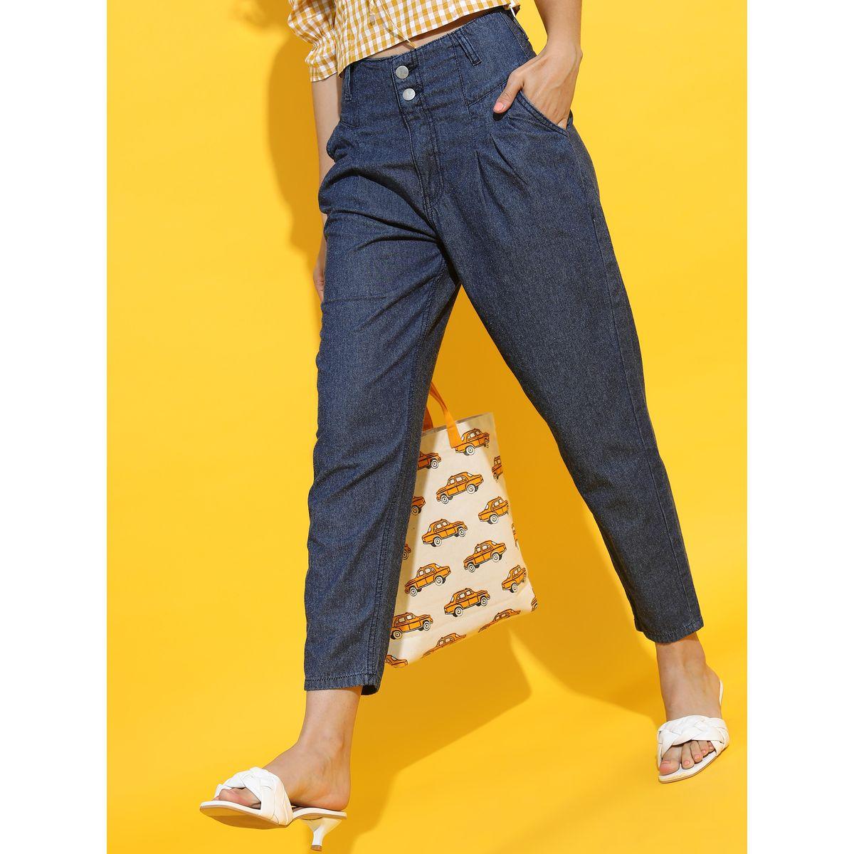 Tokyo Talkies X Styli Mid Rise Mom Fit Jeans-women-clothing-bottoms-jeans-image-2
