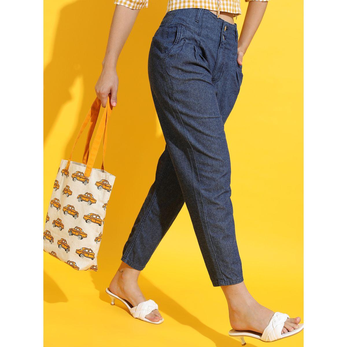 جينز كاجوال بقصة موم طوكيو توكيز × ستايلي-women-clothing-bottoms-jeans-image-6