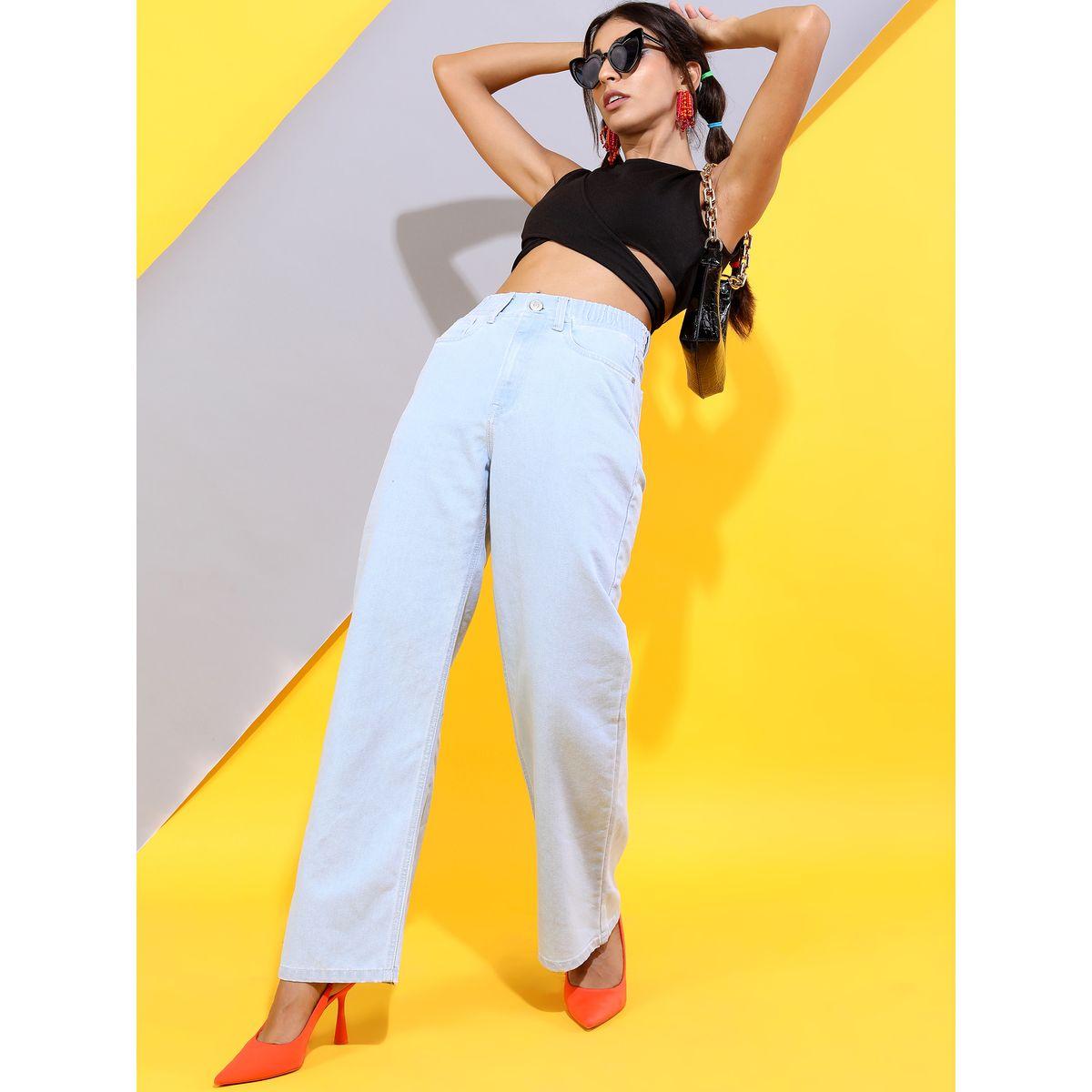 Tokyo Talkies X Styli Mid Rise Dad Fit Jeans-women-clothing-bottoms-jeans-image-2