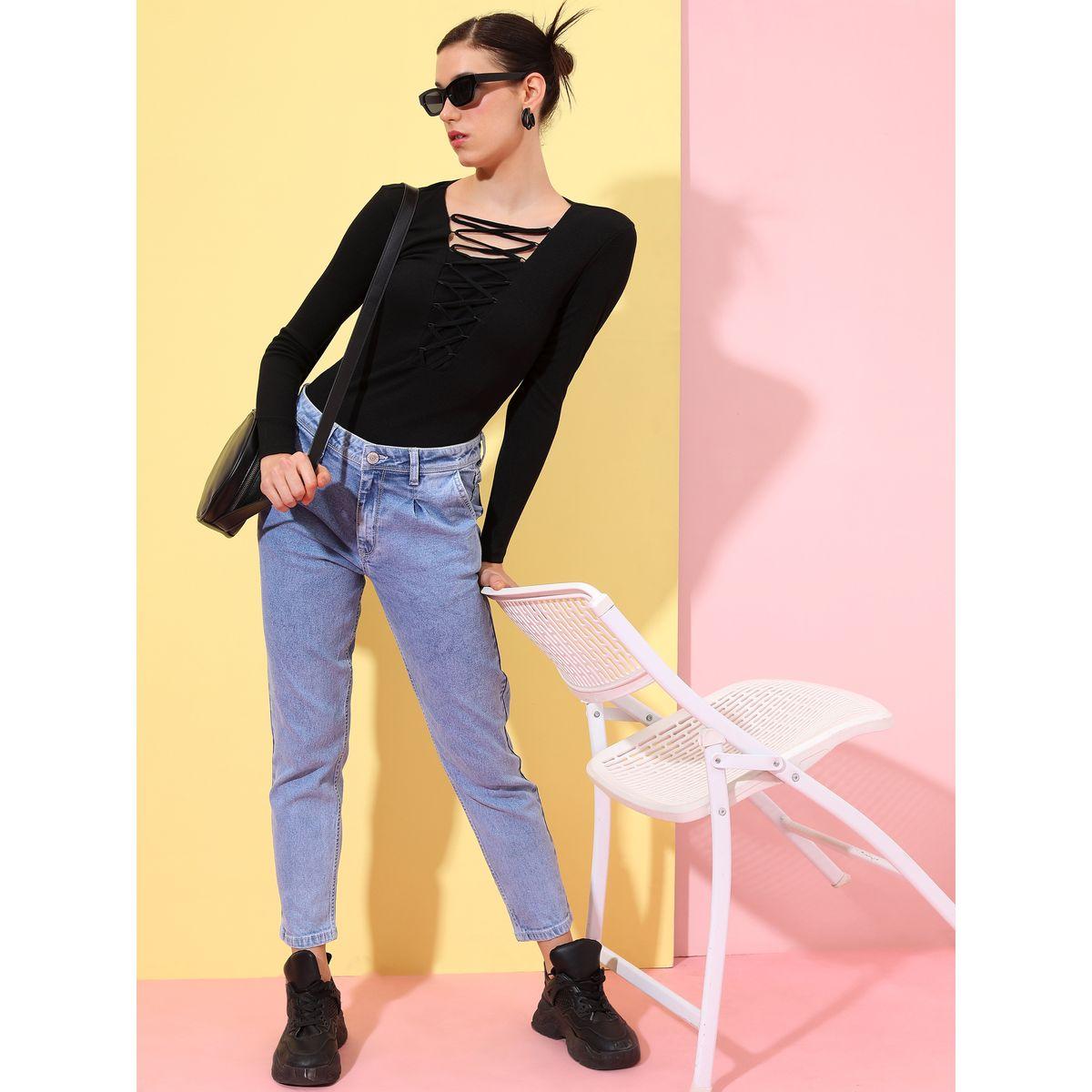 Tokyo Talkies X Styli Mid Rise Boyfriend Fit Jeans-women-clothing-bottoms-jeans-image-2