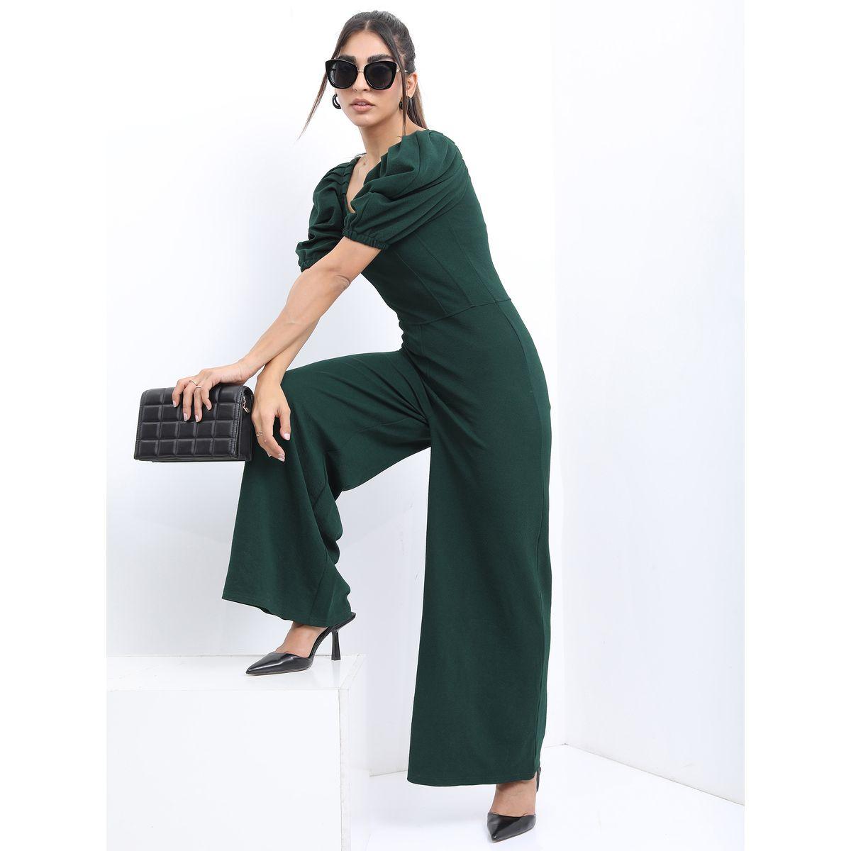جمبسوت بأرجل واسعة واكمام منفوشة كيتش × ستايلي-women-clothing-jumpsuits-image-1