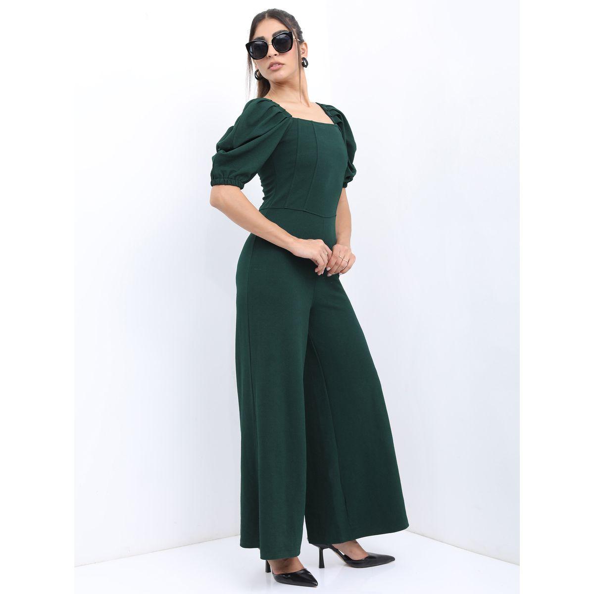 Ketch X Styli Square Neck Wide Leg Jumpsuit with Puff Sleeve-women-clothing-jumpsuits-image-5