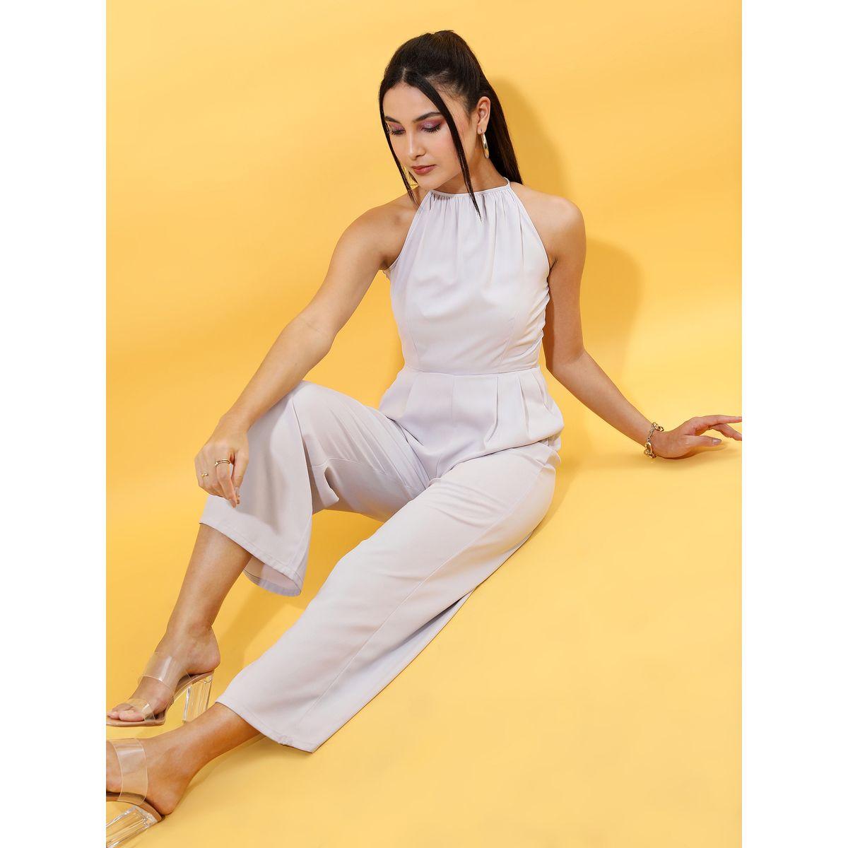 جمبسوت بأرجل واسعة وياقة هولتر طوكيو توكيز × ستايلي-women-clothing-jumpsuits-image-2