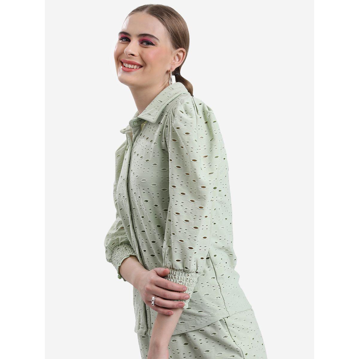 Ketch X Styli Broderie Smocked Cuff Shirt-women-clothing-shirtsandblouses-shirts-image-4