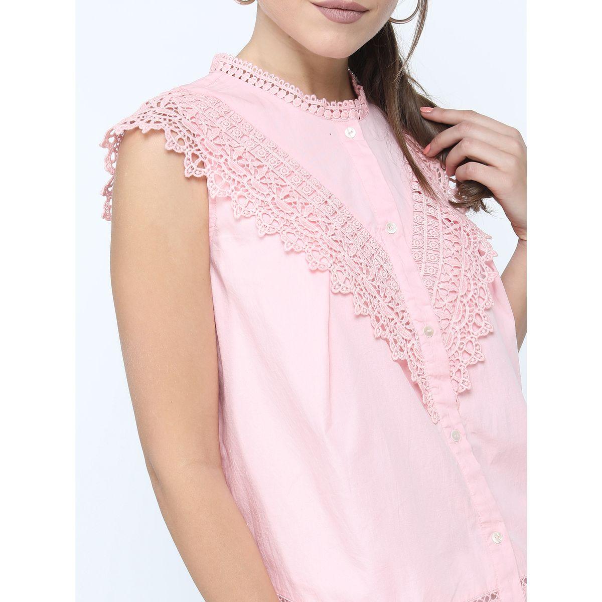 بلوزة بلا اكمام وتفاصيل دانتيل طوكيو توكيز × ستايلي-women-clothing-shirtsandblouses-blouses-image-4