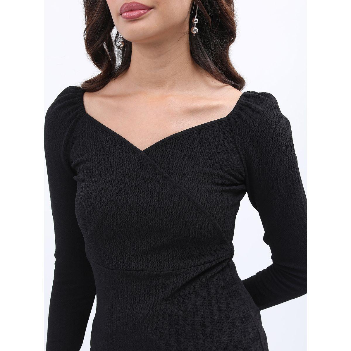 بلوزة سادة بياقة شكل قلب طوكيو توكيز × ستايلي-women-clothing-shirtsandblouses-blouses-image-5