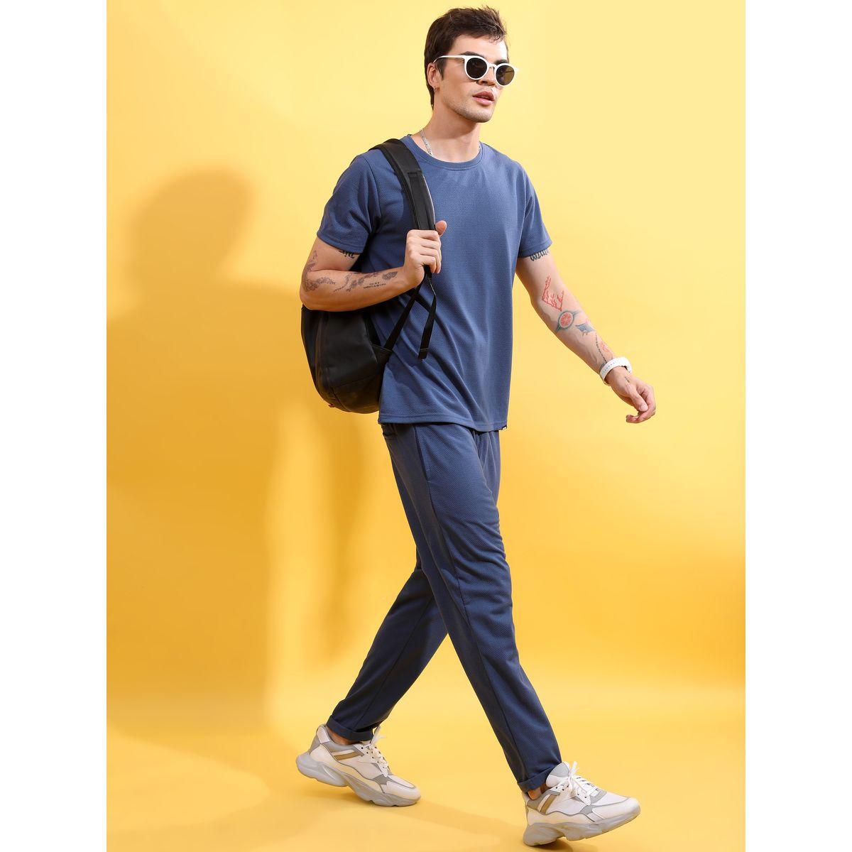 Highlander X Styli Textured Roll Up Hem Slim Fit Joggers-men-clothing-bottoms-joggers-image-2