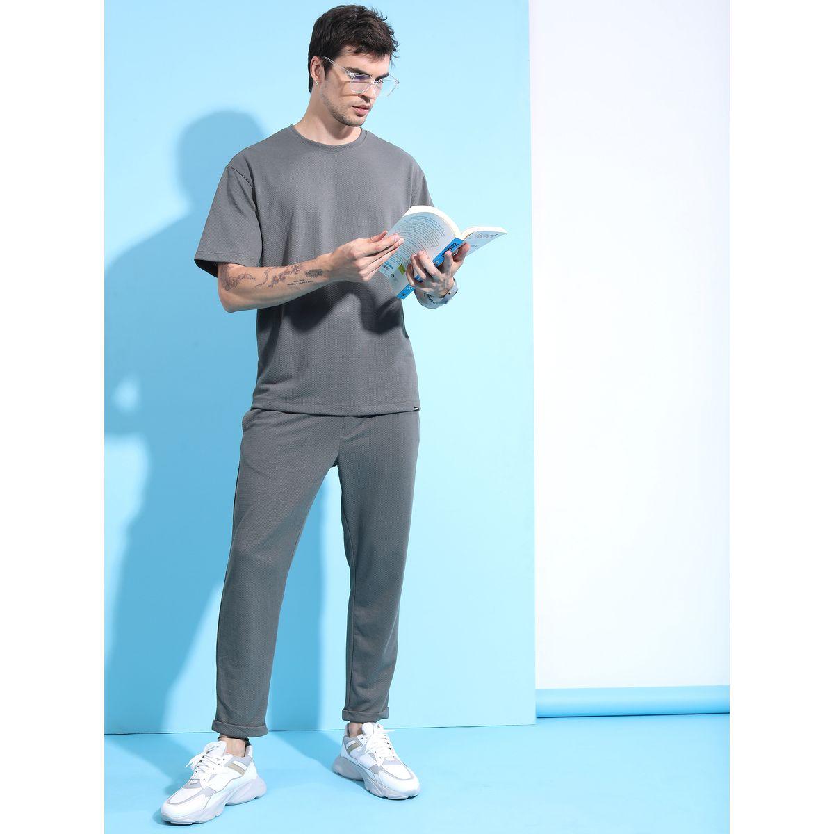 Highlander X Styli Textured Roll Up Hem Slim Fit Joggers-men-clothing-bottoms-joggers-image-2