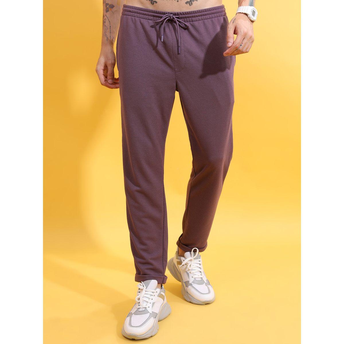 بنطال رياضي بتفاصيل بارزة الملمس هايلاندر × ستايلي-men-clothing-bottoms-joggers-image-4