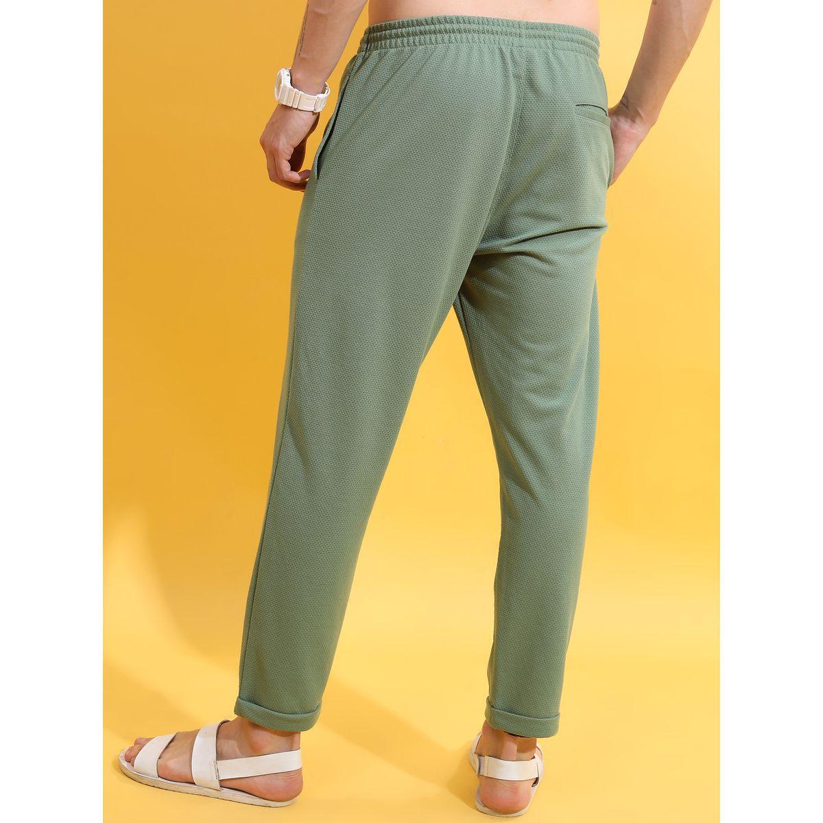 بنطال رياضي بتفاصيل بارزة الملمس هايلاندر × ستايلي-men-clothing-bottoms-joggers-image-3