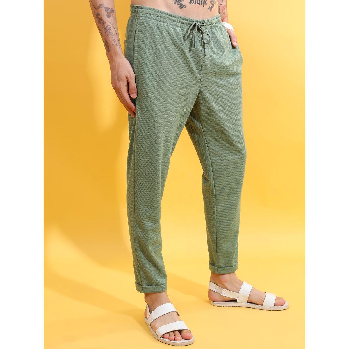 بنطال رياضي بتفاصيل بارزة الملمس هايلاندر × ستايلي-men-clothing-bottoms-joggers-image-6