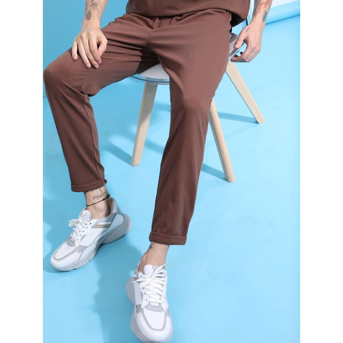 بنطال رياضي بتفاصيل بارزة الملمس كيتش × ستايلي-men-clothing-bottoms-joggers-image-1