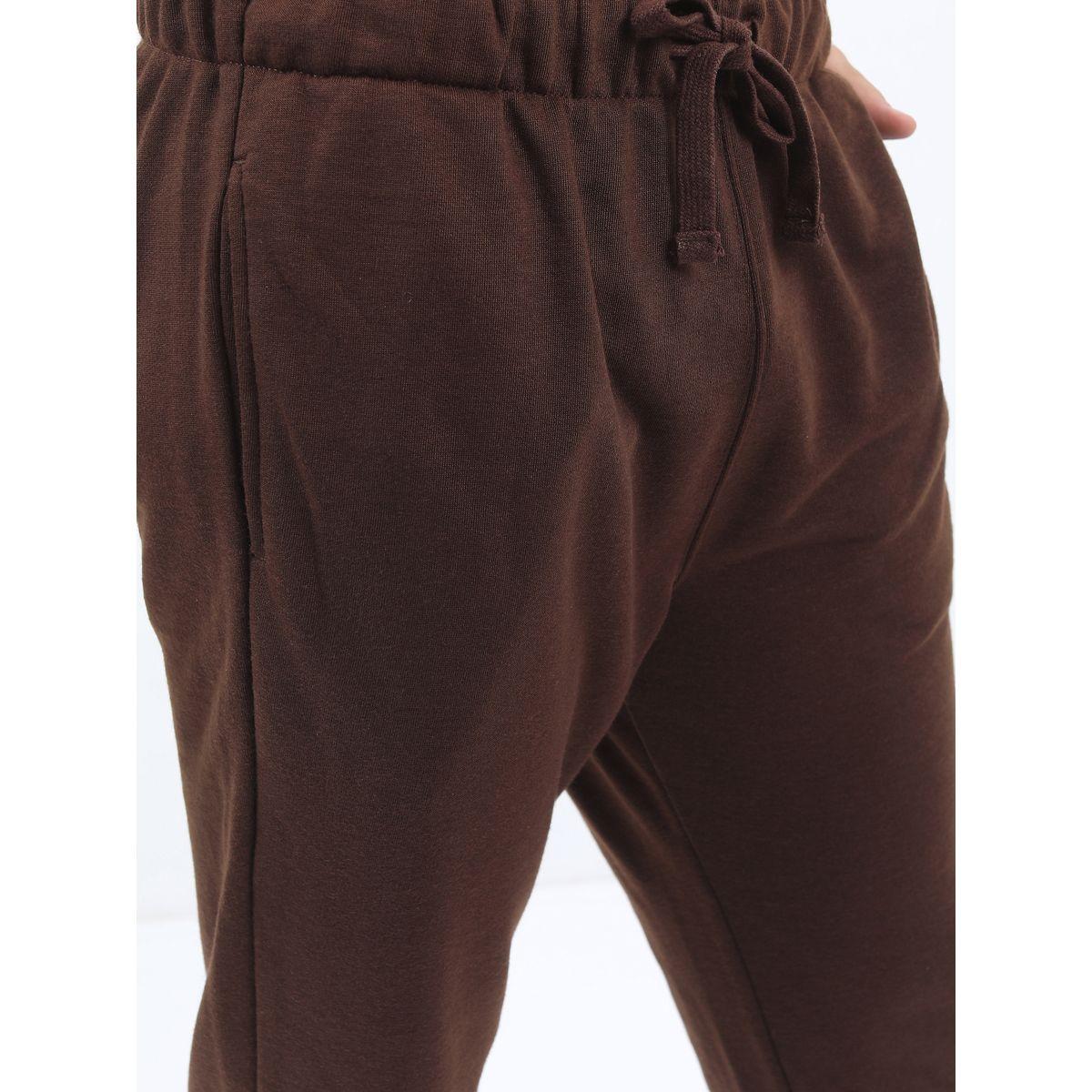 Ketch X Styli Solid Drawstring Waistband Joggers-men-clothing-bottoms-joggers-image-5