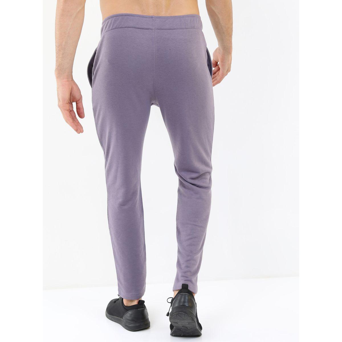 Ketch X Styli Solid Drawstring Waistband Joggers-men-clothing-bottoms-joggers-image-3