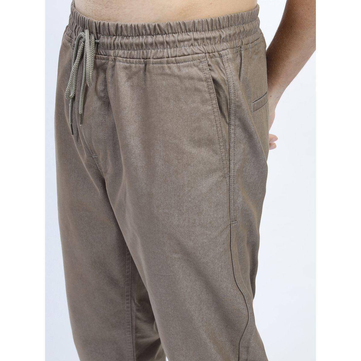 Ketch X Styli Solid Jogger with Drawstring-men-clothing-bottoms-joggers-image-4