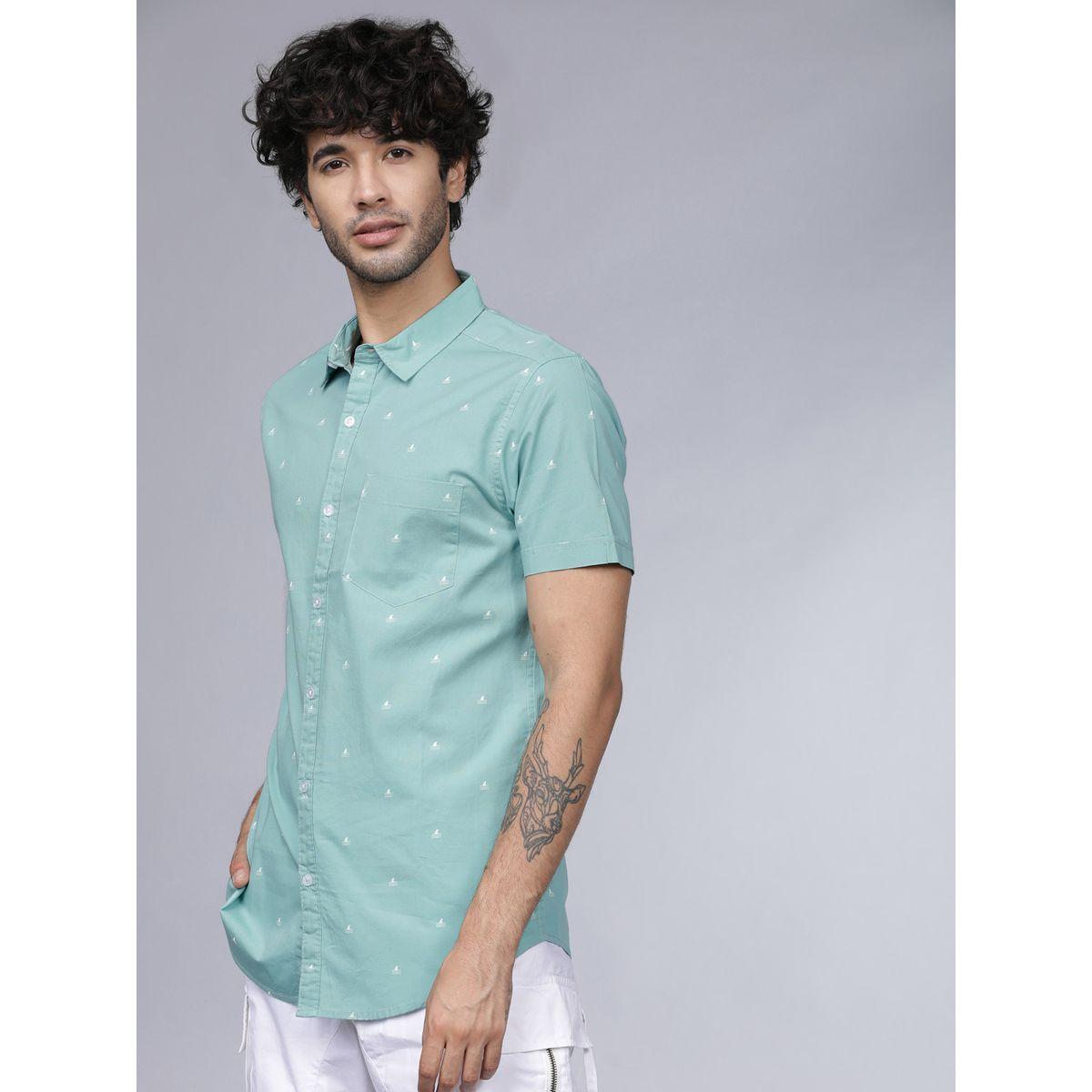 Highlander X Styli Printed Slim Fit Casual Shirt-men-clothing-shirts-image-2