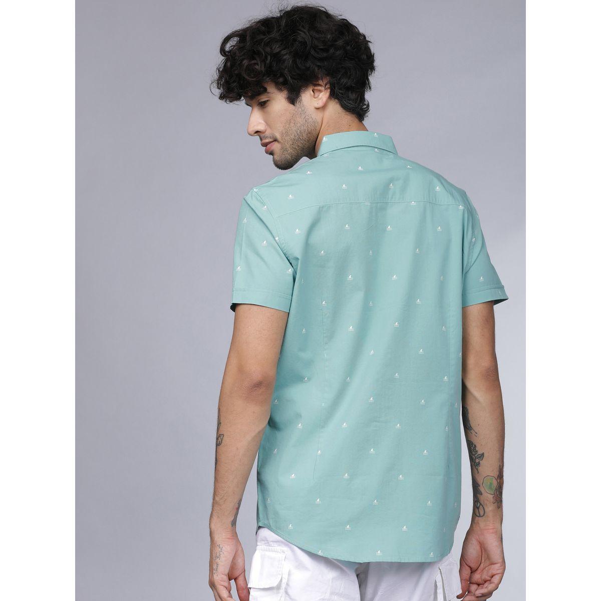 Highlander X Styli Printed Slim Fit Casual Shirt-men-clothing-shirts-image-3