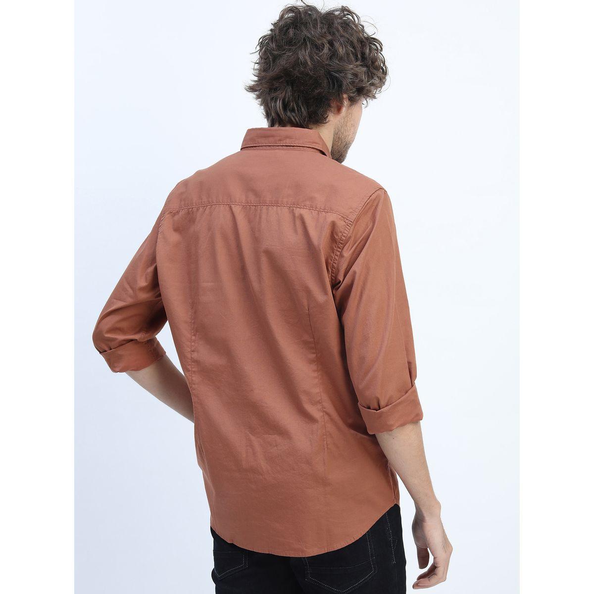 Highlander X Styli Striped Panel Slim Fit Casual Shirt-men-clothing-shirts-image-3