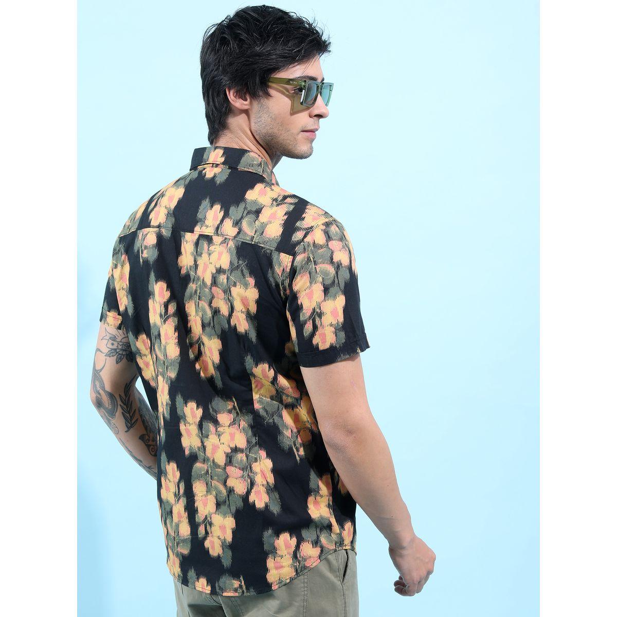 Highlander X Styli Floral Slim Fit Casual Shirt-men-clothing-shirts-image-3