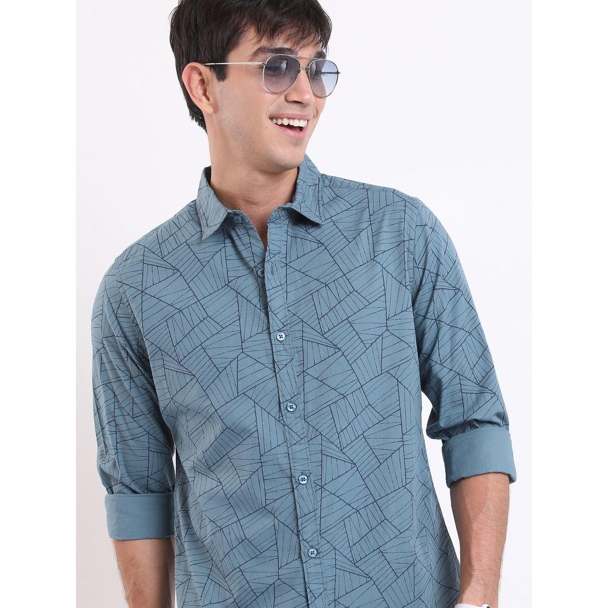 قميص بقصة سليم فت هايلاندر × ستايلي-men-clothing-shirts-image-1