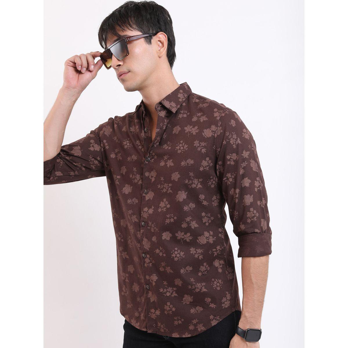 قميص كاجوال بقصة سليم فت هايلاندر × ستايلي-men-clothing-shirts-image-4