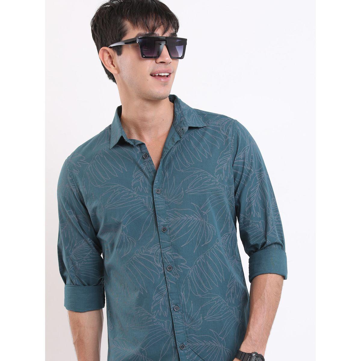 قميص كاجوال بقصة سليم فت هايلاندر × ستايلي-men-clothing-shirts-image-1