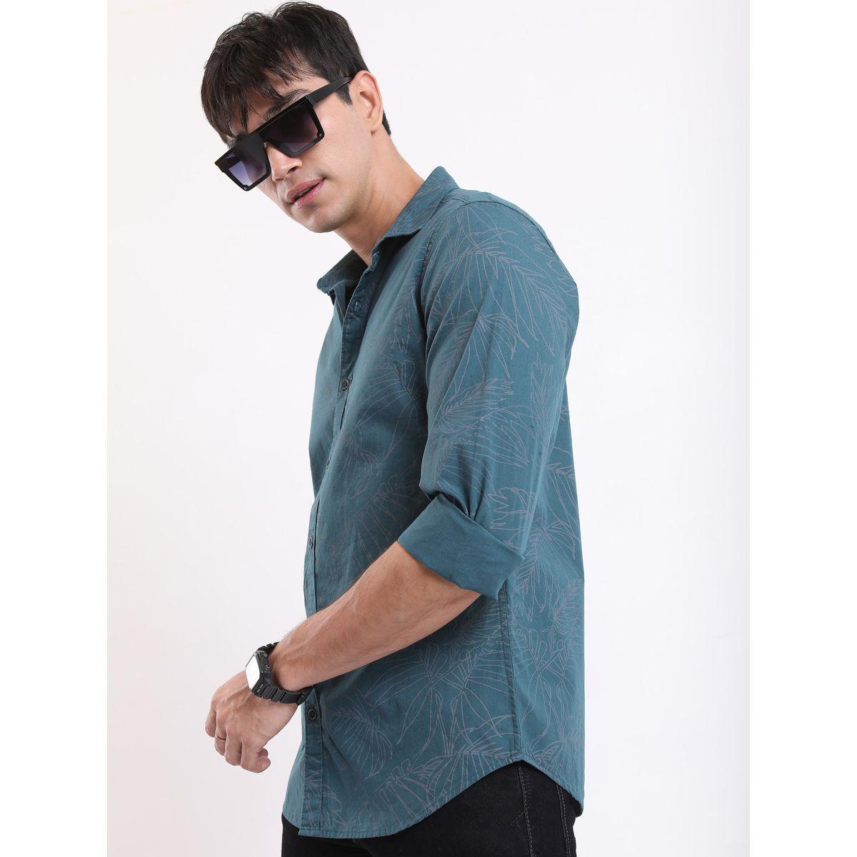 قميص كاجوال بقصة سليم فت هايلاندر × ستايلي-men-clothing-shirts-image-4