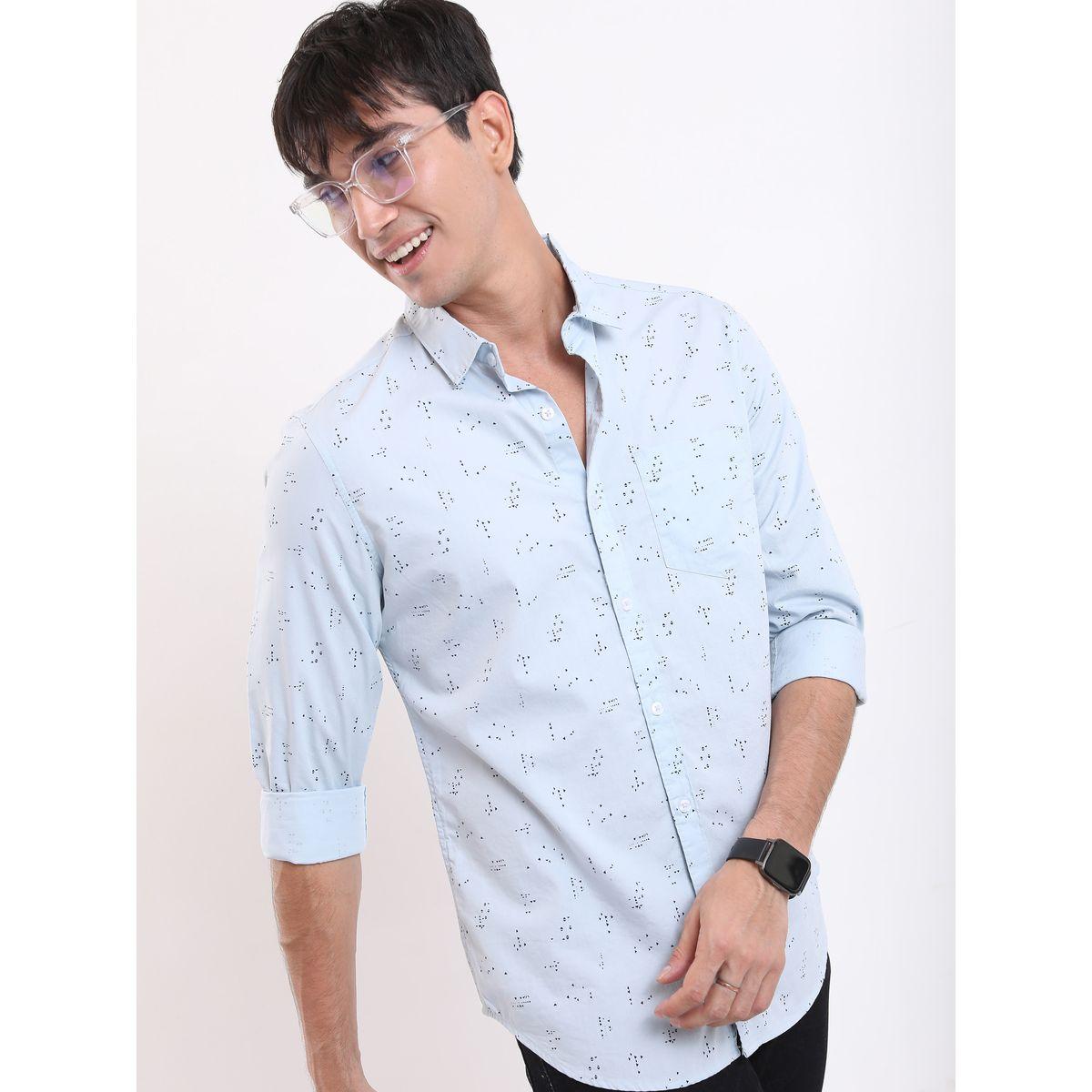 قميص كاجوال بقصة سليم فت هايلاندر × ستايلي-men-clothing-shirts-image-6